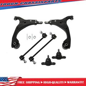 Munirater Tsp51390s 6x Front Lower Control Arms Ball Joints Sway Bars For Hyundai Elantra 2009-2012