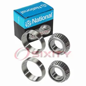 C381 National 14-39 2 Pc Rear Axle Differential Bearings For 1986-1988 Nissan Stanza Sp
