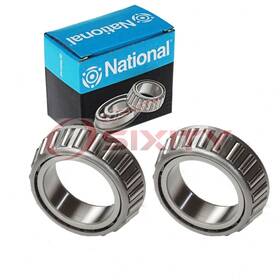 National Sx-08zs 2 Pc Rear Axle Differential Bearings For 1965-1990 Jeep Wagoneer Aw