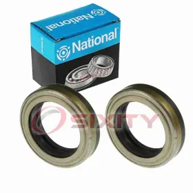 Sx-7fmp National 2 Pc Front Inner Axle Shaft Seals For 2010 Chevrolet Express 3500 Vr
