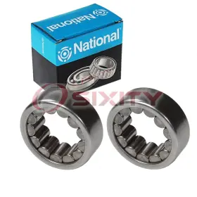 Sx-93xv National 2 Pc Rear Wheel Bearings For 2007-2008 Isuzu I-290 Axle Drivetrain Vl