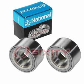 National Sx-e77r 2 Pc Front Wheel Bearings For 2006-2007 Mazda 6 2.3l L4 Axle Bt