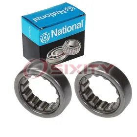 Sx-m21f National 2 Pc Rear Wheel Bearings For 1969-1979 Chevrolet Nova Axle Yf
