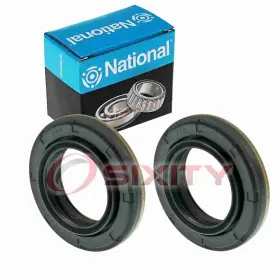 Sx-s0ca National 2 Pc Front Axle Shaft Seals For 2004-2013 Chevrolet Colorado Ha