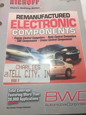 1999ignition Niehoff 99-rc And Electrical Components Application Guide / Catalog