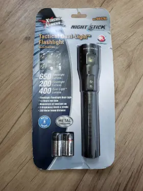 Am-2983422178 Nightstick Nsp-9842xl Tactical Dual-light Flashlight Brand New F4