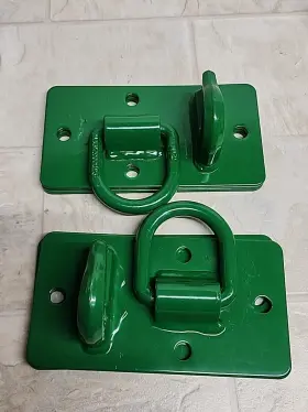 92172a Nilight Tractor Bucket Hooks With Tie Down Ring Green Pair