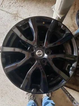 560-62777 Nissan Wheel 17x7 Alloy 10 Spoke Painted Black Fits 17-18 Rogue 221525