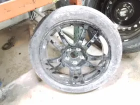 560.da1x24 Nissan 2024 Z 18x4 Wheel 5 Double Spoke Black Aluminum Oem