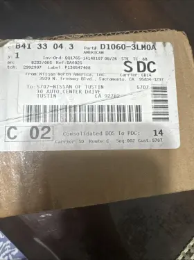 D1060-3lmoa Nissan D40603jy0b Original Parts