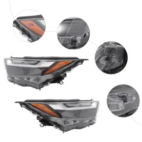 8115042d90 Ocasami For 2022-2023 Toyota Rav4 Xse Full Led Headlight Assembly Lh Rh Headlamps With Bulb