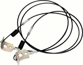 7639095 Oer 1967-69 Camaro Firebird Convertible Top Side Tension Cables Pair