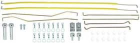 Oer Authorized 21345f 1967-68 Mustang Deluxe Door Latch And Lock Rod Set Rods Brackets Clips
