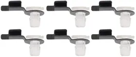 21952b6 Oer Authorized 1964-66 Mustang 66-67 Bronco Door Latch Rod Retainer Oe Style Metal Clip 6