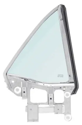 29959q Oer Authorized 1967-68 Mustang Quarter Window Assembly Convertible Green Tinted Glass Rh