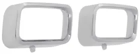 Me1308 Oer Authorized 1972-74 Plymouth Barracuda Cuda Park Lamp Bezels Rh And Lh Pair