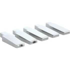 F1446 Oer 1969 Firebird Trans Am / Fm Radio Button Set Chrome 5 Piece