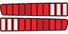 Mb5983 Oer 1973-74 Charger Tail Lamp Lenses Without Silver