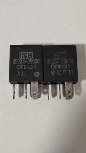 95224-29000 Omron Set Of 2 Hyundai Kia Relay Oem Hmc 4 Pin