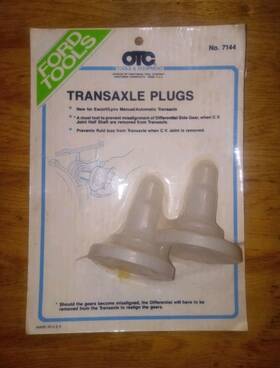 Otc 7144 Vintage Nos - Transaxle Plugs For Ford Escort / Lynx