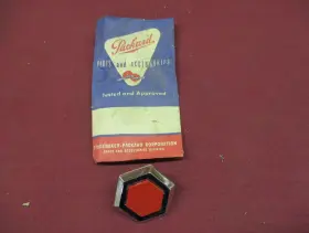 466422 Packard 1955 Clipper Trunk Lock Emblem Nos