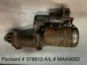 Max4052 Packard 1941 To 1950 356 Engine Starter # 378812 Autolite