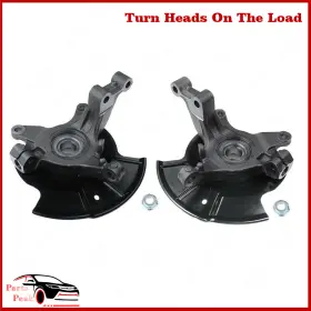 Bt4z3k186a Parts-peak Autoparts For 2007-2010 Ford Edge Front Steering Knuckle And Wheel Bearing Hub Assembly Pair