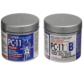 Pc-11 Pc Products 80115 Pc-products Epoxy Adhesive Paste Two-part Marine Grade 1/2lb In Two
