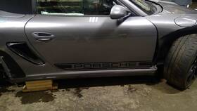 Porsche 120-59210br Passenger Front Door Base Steel Fits 05-12 Boxster 1808765