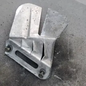 95134110800 Porsche 944 951 Cross Member Engine Motor Mount Heat Shield Right