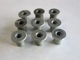 96410438202 Porsche 96410438201 Lot X9 Oem 911 964 993 Cylinder Head Nuts 96410438201/96410438202