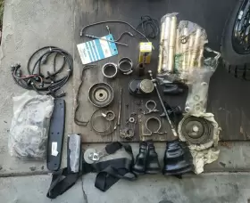 Porsche Bolts Karro Mapri Knipping Kamax Fhs Verbus 911 944 Vintage Air Cooled Motor And Other Parts Lot 30 Pieces