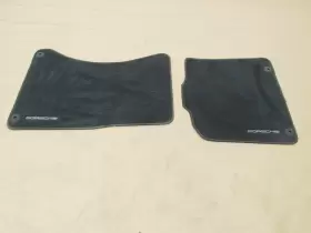M803 Porsche 19-23 Macan 2023 Front Right Left Floor Carpet Mat Set Pair 2 Pcs