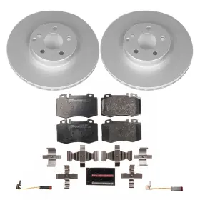 Esk6597 Power Stop Eurostop Brake Kit 2006 Mercedes-benz Cls500 2007 Mercedes-be