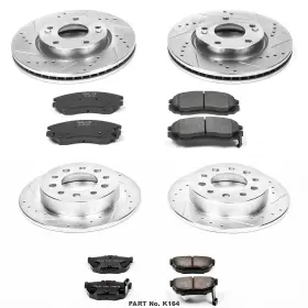 K164 Power Stop High Performance Brake Upgrade Kit