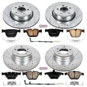 Power Stop K4479 High Performance Brake Upgrade Kit Cross-drilled And Slotted Ro