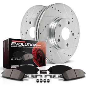 Power Stop K6993 High Performance Brake Upgrade Kit Cross-drilled And Slotted Ro