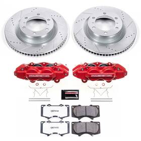 Power Stop Kc5873-36 Z36 Extreme Performance Truck And Tow 1-click Brake Kit With C