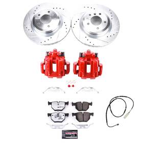 Power Stop Kc7009-26 Z26 Extreme Street Warrior 1-click Brake Kit With Calipers Rea
