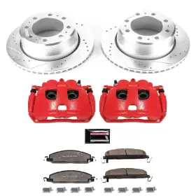 Kc7131-36 Power Stop Z36 Extreme Performance Truck And Tow 1-click Brake Kit With C