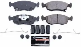 Z23-1568 Power Stop Powerstop Evolution Sport Brake Pads Nib Carbon For Fiat