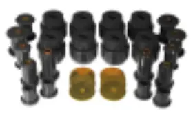 7-2043-bl Prothane Pro Total Kits - Blk Suspension Kit Adjustable Performance