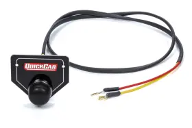 50-433 Quickcar Racing Products Remote Start Button Fits With Plate