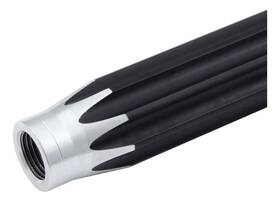 Quickcar Racing Products 62-245 Qrp62-245 5/8 Aluminum Scalloped Tube 24.5in