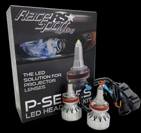 1007526 Racesport H11 P-series Projector Perfect Beam 60-watt Led Headlight