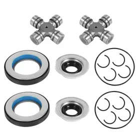 Ralz-s063 Ralzaoto Front Axle Seal And Greaseable U-joint Kit Hub O-ring Dust Seals Ford F250/f350