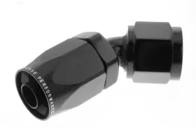 6045-10-2 Redhorse Performance 10an Black Aluminum 45 Hose End Fitting