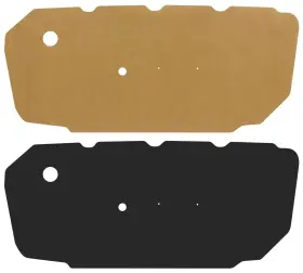 Ch122 Repops 1964 1965 Chevrolet Chevelle Two Door Hardtop Water Shields