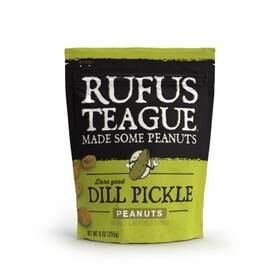 Rufus Teague Snacks 819153011487 12 Pack - Dill Pickle Peanuts 9 Oz. 1707