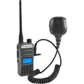 Gmr2-g Rugged Radios Handheld With Hand Mic - Gmr2 Plus / Gmrs Frs Grey